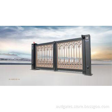 Electric Trackless Stadium Entry Swing Automatic Bi Fold Ga